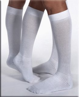 atheletic compression support socks knee high new jobst activewear
