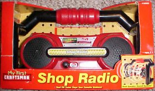 My First Craftsman Toy Shop Radio