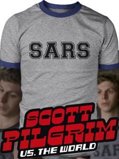 SARS Ringer Shirt Replica Costume Movie Comic DVD Game NEW s 2x