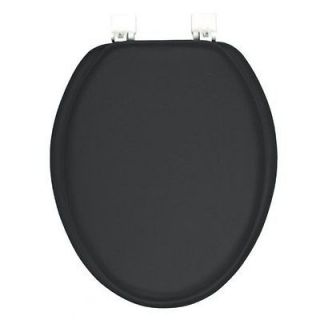 GINSEY CLASSIQUE ELONGATED SOFT TOILET SEAT BLACK