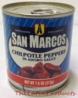 Pack   San Marcos Chipotle Peppers in Adobo Sauce 7.5 oz (212 g)