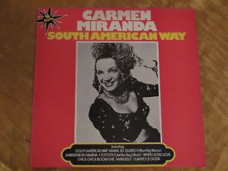 CARMEN MIRANDA South American Way MCL 1703 LP