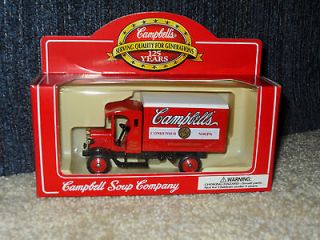 43 ? Campbells Soup Company 125 years Die cast collectible Delivery