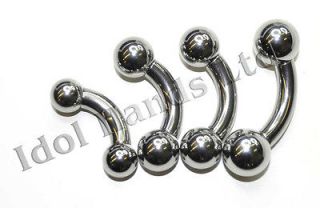 6mm PA Barbell / Prince Albert Curved Bars.