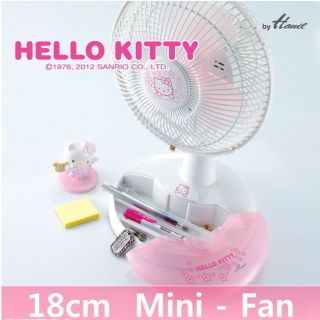 Hello Kitty sanrio storage style desk 18cm mini electric fan Cooler