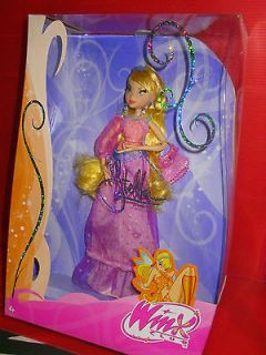 RARE WINX CLUB   STELLA IN PARTY DRESS   2007 Series Doll (Never Open