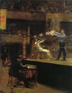 Images of AmericanaThomas Eakins Reproduction   Between Rounds   Fine