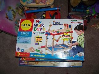 Alex Toys My Work Bench by Alex Toys Wooden Activity Set with Tools
