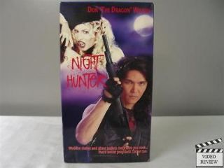 Night Hunter VHS Don The Dragon Wilson, Nicholas Guest, Maria Ford