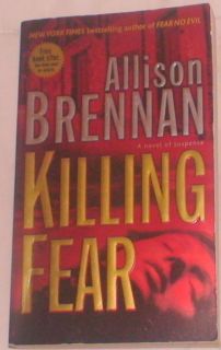 Killing Fear Allison Brennan Murders Thriller Mystery Web of Horror