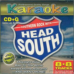 Karaoke Southern Rock Hits CD+G ZZ Top Skynyrd Allman Brother MORE