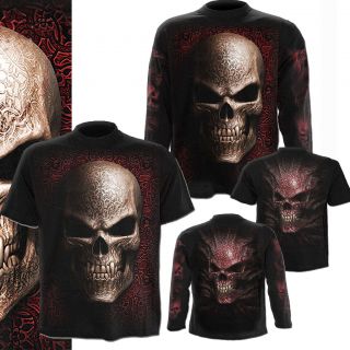 Goth Skull New from Spiral T Shirt & Longsleeve versions /Steampunk