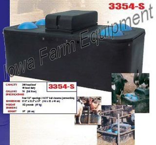 Miraco 3354 S 4 Hole Automatic Livestock Waterer Steer,Cows,Hor se