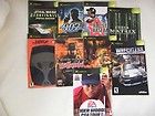 Lot 18 Game Manuals XBOX XBOX 360 Wii PS2 Great Rare Game Manuals