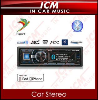 NEW ALPINE CDE 141 +2YR WARNTY RADIO CAR STEREO CD MP3 PLAYER WITH