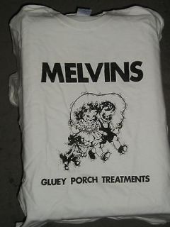 MELVINS gluey porch treatments T Shirt NIRVANA punk punk BLACK