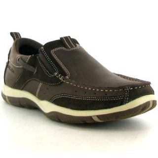 Skechers Shoes Genuine Newman Pazzo Chocolate Mens Boat Inspired Sizes