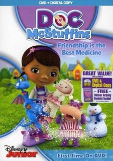 Doc McStuffins Friendship Is the Best Medicine Disney Junior New DVD