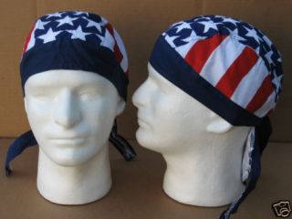 AMERICAN BIKER SkuLL CaP DURaG USA doorag EASYRIDER hat