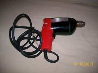 Vintage millers falls 1/4 electric drill