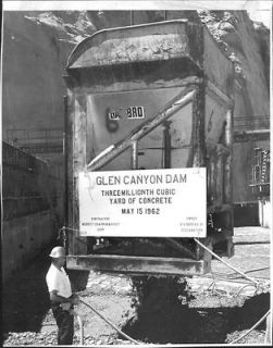 1962 Glen Canyon Dam and Rec Area 1960 1969 Concrete Bucket Press