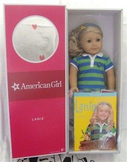 American Girl 18 Lanie Doll with paperback book Retired New in Box