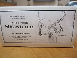 Restoration Hardware Hands Free Magnifier Loupe Mains Libresw