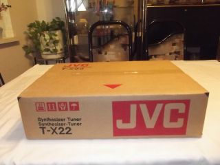JVC T X22 Stereo FM AM Tuner NEW in BOX