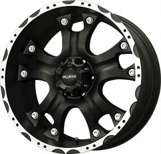 20 inch Ballistic Hostel black wheels rims 6x5.5 / Avalanche Colorado