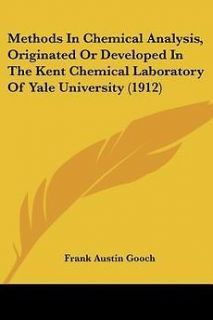 Methods in Chemical Analysis, Originated or Developed in the Kent