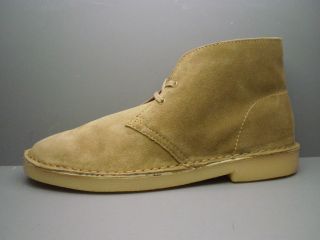 NEW MENS SHOES  GENUINE SUEDE LEATHER TAN CHUKKA BOOT
