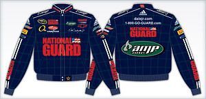 Dale Earnhardt Jr #88 Amp Energy National Guard Black Nascar Jacket