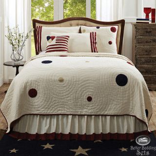American Patriotic Freedom Flag Twin Queen Cal King Quilt Bed In Bag
