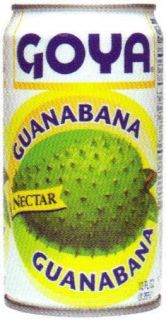 24 Pack   Bulk / Wholesale Goya Guanabana Juice Drink Nectar 9.6 oz