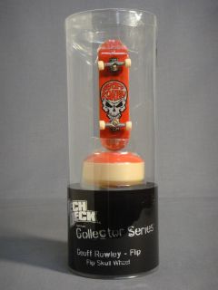 TECH DECK L.E. GEOFF ROWLEY FLIP SKULL WHEEL FINGERBOARD SKATEBOARD