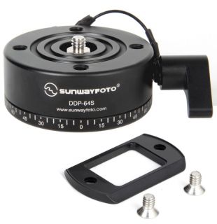 SUNWAYFOTO Panoramic Indexing Rotator DDP 64SX Tripod Head Sunway NEW