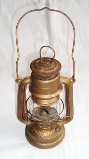 antique train lamp