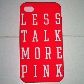 Victorias Secret Apple iPhone 4 4s Case Cell Phone Cover LESS TALK