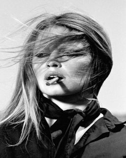 Brigitte Bardot Smoking #1 11 x 14 Print