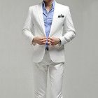 Business Suit Men’s Back Slit Casual Slim fit Blazer Coat Jacket