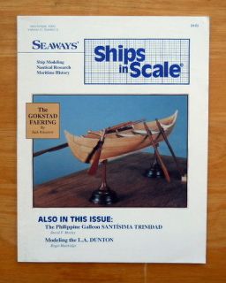 Ships in Scale Model Magazine March/April 1993 Philippine Galleon