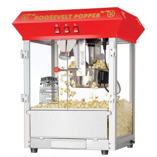 Northern Popcorn Red Antique Style Popcorn Popper Machine 8 Ounce 8 Oz