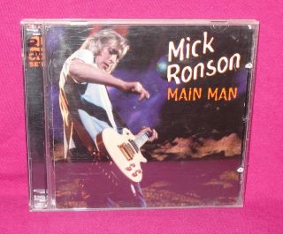 Mick Ronson   Main Man (2 Disc CD Set, 1998 Recall Records) England