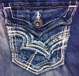 NWT Designer Womens Big Star Jeans Remy Boot Flap size25 26 27 28 29