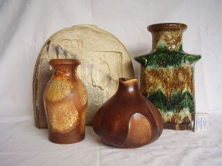 large 60s German Fat Lava vase, Bay, Duemler & Breiden, Carstens