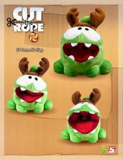 ROPE OM NOM 5 INCH POSEABLE PLUSH TOY (ANTLERS) POSE N PLAY PLUSH TOY