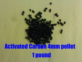 Carbon Charcoal 4mm pellets hydroponics, aquariums, air, water, filter