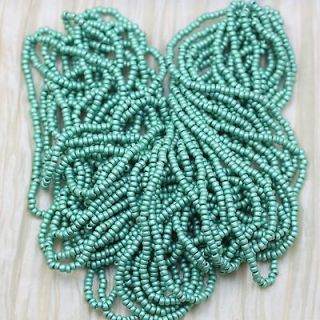 PICK YOUR COLOR   10/0 MATTE METALLIC TERRA COLOR CZECH SEED BEADS