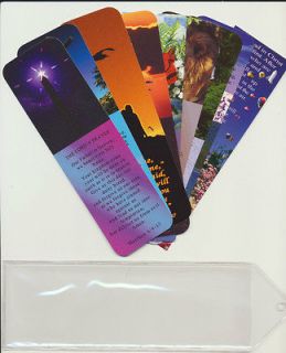 Religious Bookmarks Lot of 9 Different