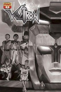 VOLTRON #1 Alex Ross STAINLESS STEEL NECRA EDITION EXCLUSIVE limited